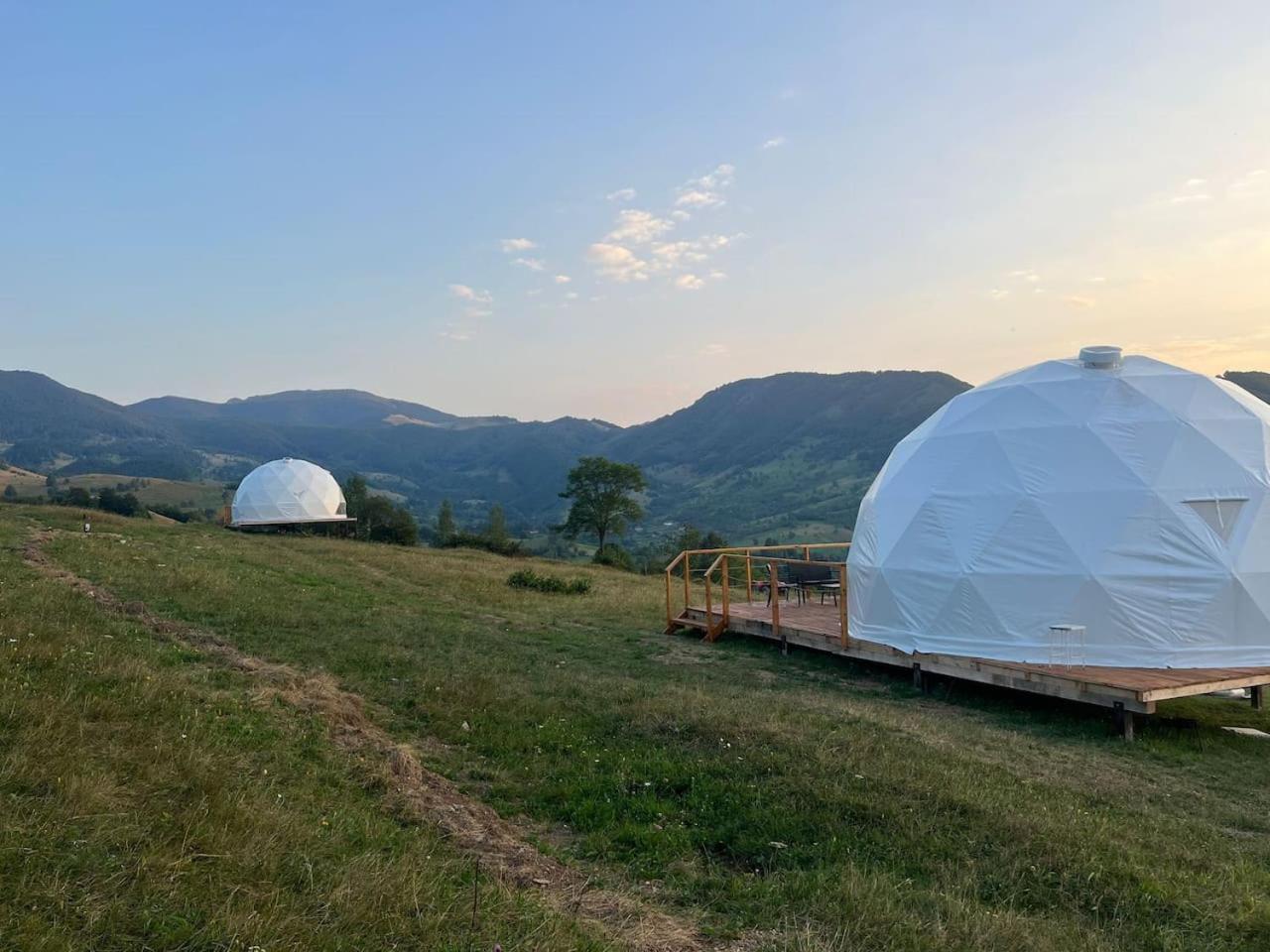 Tranquil Dome - Manta'S Retreat Glamping Cornereva 호텔 외부 사진