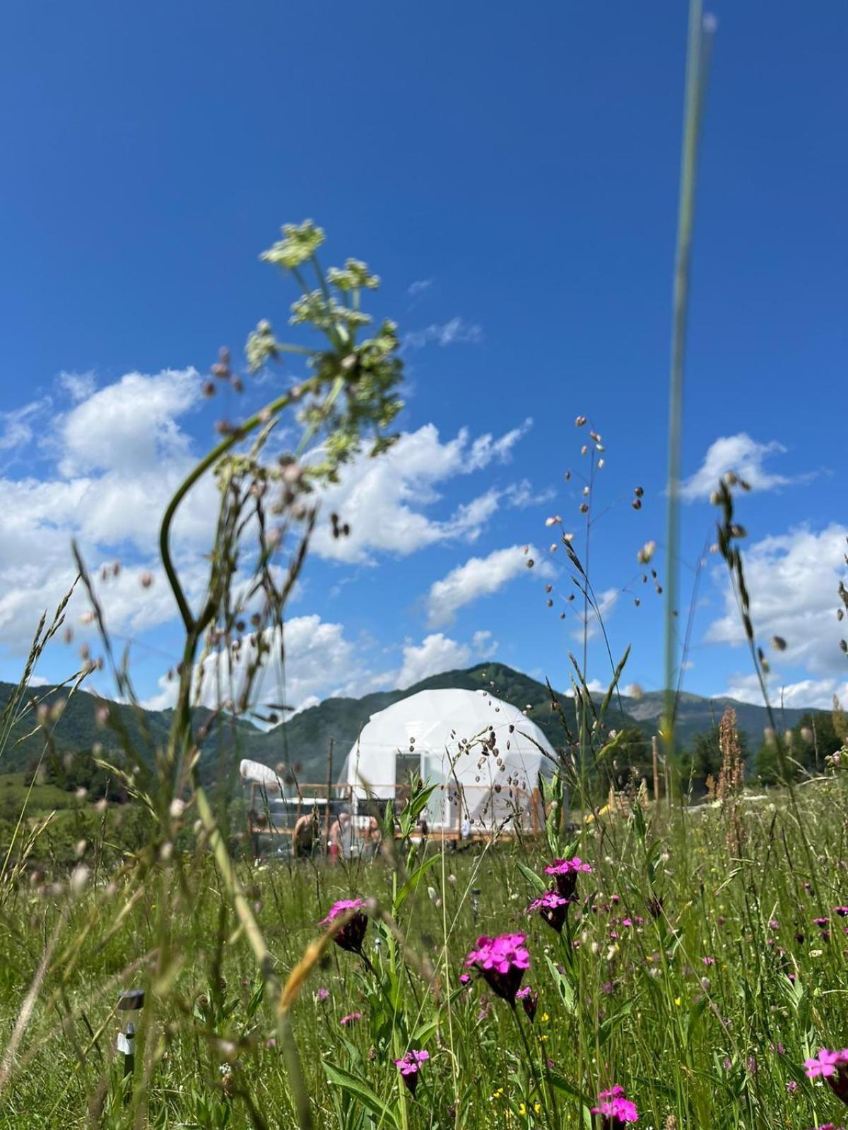 Tranquil Dome - Manta'S Retreat Glamping Cornereva 호텔 외부 사진