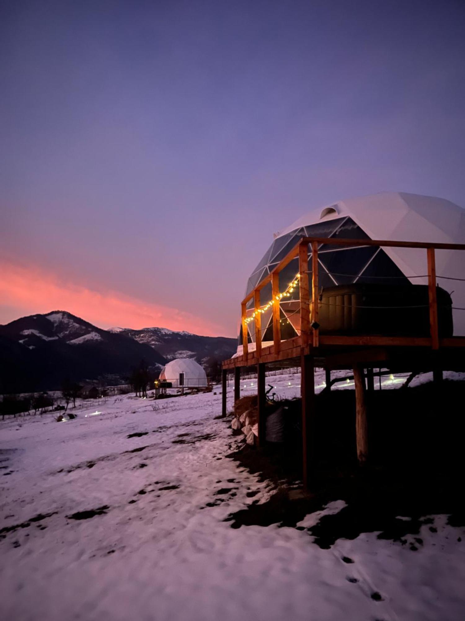 Tranquil Dome - Manta'S Retreat Glamping Cornereva 호텔 외부 사진